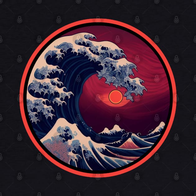 The Great Wave by QuirkyPrintShop